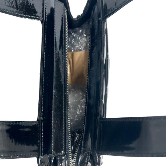 💎✨Authentic✨💎Chanel Handbag Black Patent Leather - Picture 10 of 15